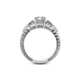 thumbnail image 3 of 1 1/10ct Diamond Round Vintage Engagement Ring 14k White Gold, 3 of 3