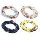 thumbnail image 1 of Diademas Elástico Unique Bargains 4 piezas Head Wrap Mujeres Turbante Rose Flower Style, 1 of 8