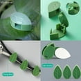 thumbnail image 4 of 100 pcs Plant Climbing Wall Fixture Clips Self-Adhesive Hook Vines Traction Clips Invisible Holder Garden Green Leaf Simulation Self-Adhesive Hook Wire Fixing Supporting, 4 of 6