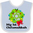 thumbnail image 3 of Inktastic My First Chrismukkah Boys or Girls Baby Bib, 3 of 4