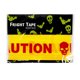 thumbnail image 1 of Cateissary Decoración de Halloween, línea de advertencia, pegatina autoadhesiva, banda de letras, cinturón protector, cinturones de aislamiento Kits de decoración para fiestas amarillo rojo oscuro, 1 of 6