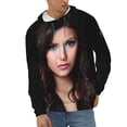 thumbnail image 2 of Vampire Diaries Men's Hoodie With Color Drawstrings Sweatshirt Hooded Pullover Print Winter Coat Jacket X-Large, 2 of 9