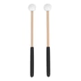 thumbnail image 2 of Mazos de Tambor de Arce de Goma, 2 Uds., Palos de Percusión Compactos de 22cm, Adecuados para Xilófono, Tambor de Lengua, Marimba Resistente, 2 of 7