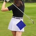thumbnail image 2 of Unique Bargains 1 Pc Soft Golf Towel with Carabiner Clip 5.51"x5.51" Blue, 2 of 6
