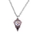 thumbnail image 1 of Collar con colgante deportivo triangular con el logotipo del equipo de fútbol y joyas de equipo con gotas de aceite, 1 of 6
