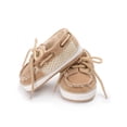 thumbnail image 2 of 0-18M Newborn Baby Boy Girl Soft Sole Crib Shoes Anti-slip Lace-up Sneaker Prewalker, 2 of 6