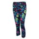 thumbnail image 4 of Leggings capri para mujer, de tiro medio, elásticos, deportivos, con estampados variados. L, 4 of 9