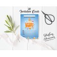 thumbnail image 3 of Darling Souvenir Blue Birthday Invitation Card Printable Elegant Fill or Write In Blank Party Invites 28 Pcs 5 x 7 Inches, 3 of 5