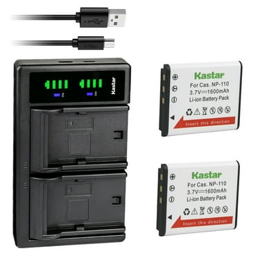 Kastar 2-Pack Battery and LTD2 USB Charger Compatible with JVC BN-VG212 BN-VG212U Battery, JVC GZ-V500, GZ-V500BEU, GZ-V500BU, GZ-V500BUS, GZ-V515BEU, GZ-V675, GZ-V570, GZ-V590, GZ-V700 Cameras
