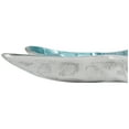 thumbnail image 4 of DecMode 13", 11", 7"W Handmade Asymmetrical Textured Enameled Starfish Aluminum Metal Decorative Bowl with Silver Base, Set of 3, 4 of 12
