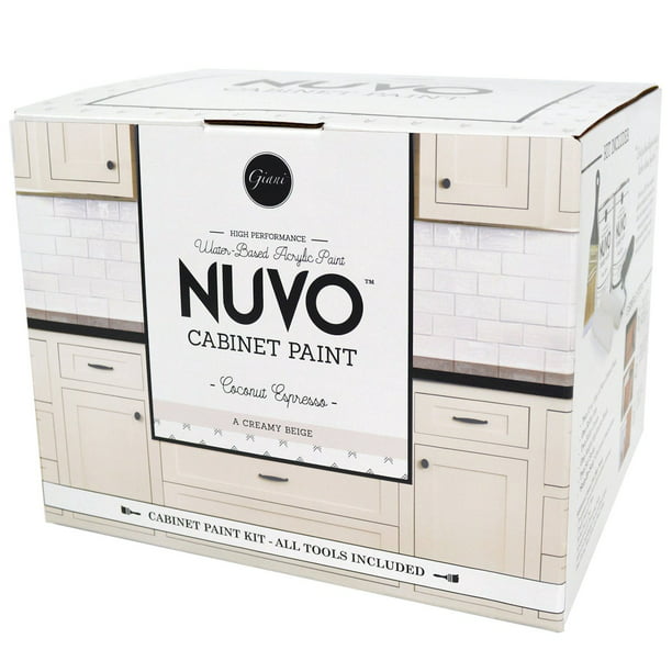 Nuvo Coconut Espresso Cabinet Makeover, Kitchen Cabinet Paint Kit