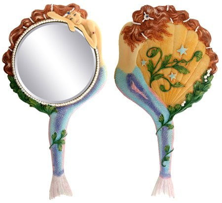 mermaid hand mirror mermaid hand mirror