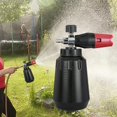 thumbnail image 4 of Handheld foam Lance Bottle Soap Lance Spray 1L Washing Pump High Pressure Adjustable Foaming Sprayer Cleaning , black, 4 of 10