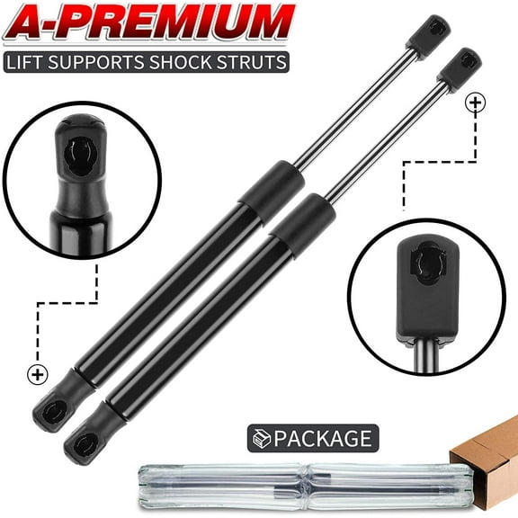 A-Premium Rear Tailgate Lift Supports Shock Struts Compatible with Lincoln MKS 2009-2011 2-PC Set