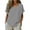 #426-Black, variant on Womens Summer Tops Short Sleeve Plaid Print Crew Neck Cotton Linen T-Shirts with Curved Hem for Casual Daily Wear
