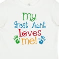 thumbnail image 4 of Inktastic My Great Aunt Loves Me Boys or Girls Baby T-Shirt, 4 of 5