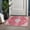 Fuchsia, variant on Beverly Rug Machine Washable Easy Cleaning Indoor Non-Slip Rugs Blue / Turquoise 5'x7'