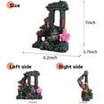 thumbnail image 4 of Katieovy Fish Tank Decorations Accessories with Plants and Coral,Color Coral Reef Aquarium Decor for Fish Cave Hideout, 4 of 7