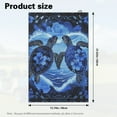 thumbnail image 7 of Yuyamidu Sea Turtle Golf Towel, Blue Hibiscus Cleaning Cloth for Golf Balls Clubs, Golf Bag Attachment Accessories, Gifts for Men, Golfers, Women, 7 of 7