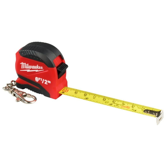 Milwaukee Electric - 6FT/2M Keychain Tape Measure