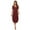 Red+Black, variant on WBQ Womens Long Nightgowns Soft V Neck Nightshirts Short Sleeve House Dress with Pockets Casual Loose Nightdress Full Length Sleep Shirt,Plus Size S-3XL