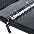 Pen+Gear Poly Zipper Binder, 1.5" Round 3 Ring , 10.75" x 1.75" x 13.5