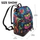 thumbnail image 2 of Fotbe Neon Graffiti Urban Art Mochila Bolso con Estampado para Mujer, Mochila Antirrobo de Nylon Impermeable, Bolsa Ligera de Hombro, 2 of 4
