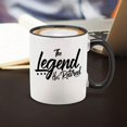 thumbnail image 4 of Shop4Ever The Legend Has Retired Black Handle Ceramic Coffee Mug Tea Cup Funny Retirement Mug (11oz.), 4 of 5