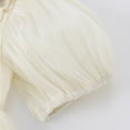 thumbnail image 4 of Qudderr Robes de Princesse pour Filles Manches Courtes Robe d'Été en Coton pour Enfants Taille 1-8T, 4 of 9