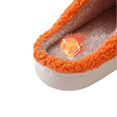 thumbnail image 3 of BERANMEY Halloween Slippers for Women Perfect Soft Plush Comfy Warm Slip-On Cute Womens Slippers Indoor Fluffy House Slippers for Women and Men Non-slip Fuzzy Flat Slides, 3 of 7