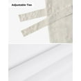 thumbnail image 6 of Christmas Gnome Window Curtain Living Room Kitchen Cabinet Tie-up Valance Curtain Rod Pocket Valance, 6 of 6
