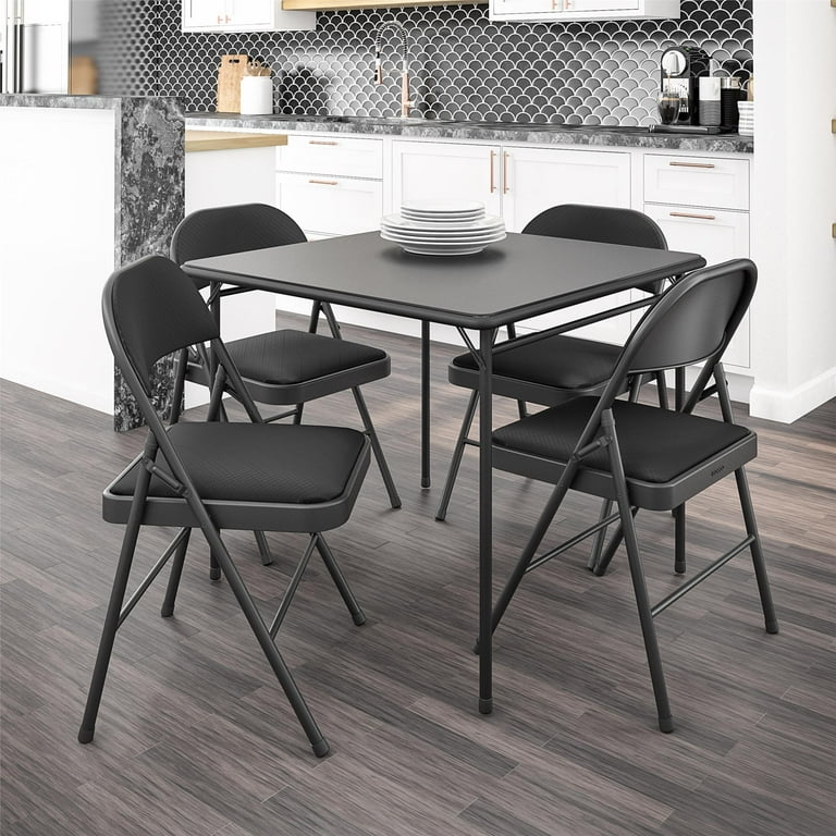 COSCO Ultra Comfort Foldable Premium Fabric Padded Metal Folding