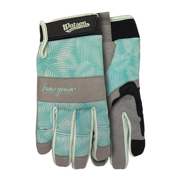 Guantes de jardinería Watson Gloves Home Grown S Spandex Gris/Verde
