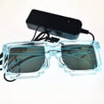 thumbnail image 5 of LINLIN Light Up Glasses, LED Glasses Party Glasses Sunglasses Cool Glasses Battery for Halloween, 5 of 6