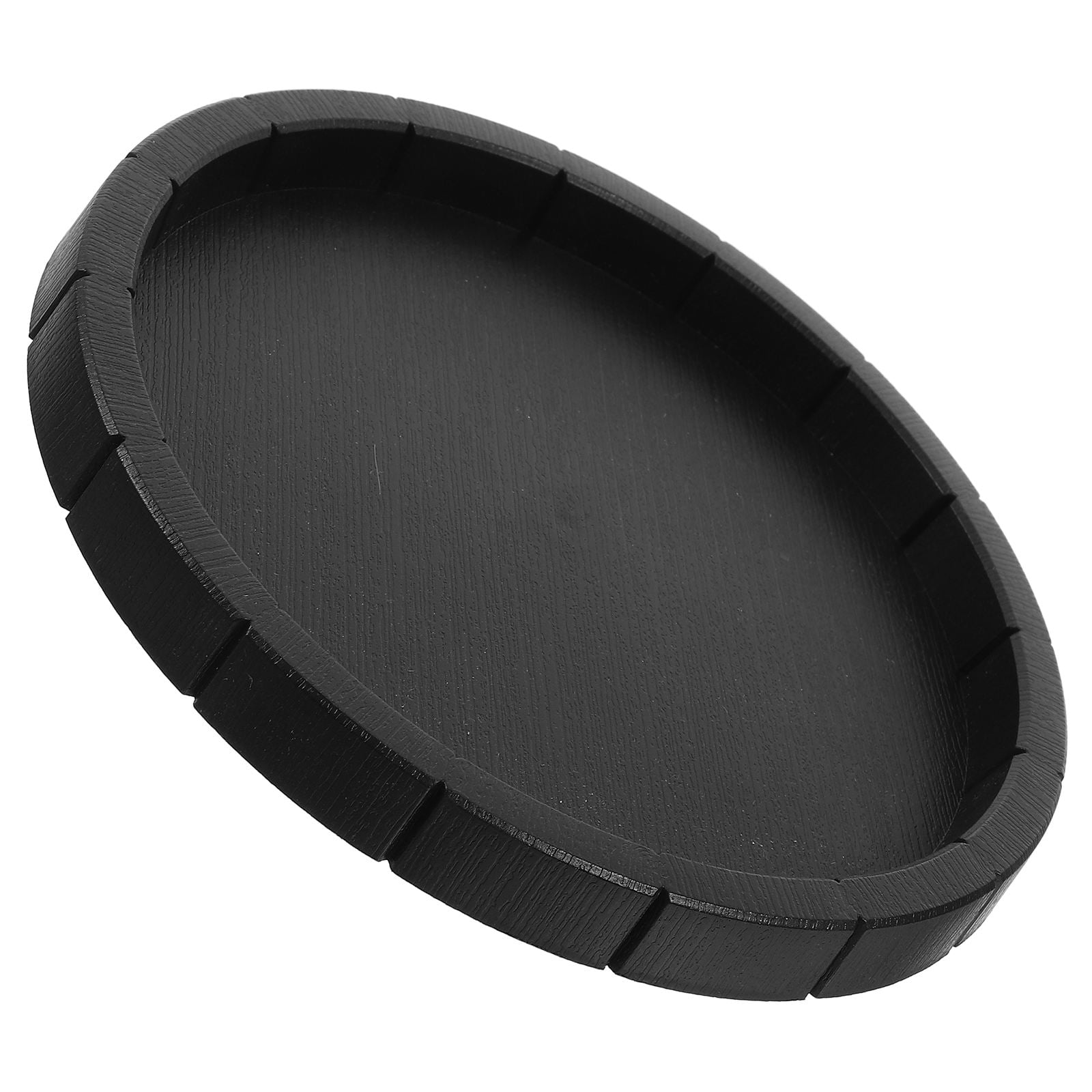CTIRCHIU Black ABS Multi-Functional Reptile Feeder Bowl Turtle Feeding and Water Dish