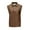 Brown, variant on Yiaimeir Sleeveless Pink Polo Tank Tops For Men Casual Summer Wear With Pocket Lightweight And Breathable Cotton Fabric,Size S-3XL