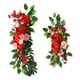 thumbnail image 1 of Arco de boda artificial con flores para hacer tú mismo, letrero de bienvenida para ceremonia de boda, fondo, mesa de novios, silla, decoración del hogar, 1 of 5