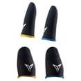 thumbnail image 3 of Inteprter 2Pcs Fingertip Gloves Touch Sensitive Thumbs Game Cover Phone Finger Sweat-Proof Gaming Sleeves Nylon Breathable Type3 NO3, 3 of 6