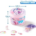 thumbnail image 7 of Slime Party Favors, Bubblegum Unicorn Slime - 8 oz., Soft, Non-Sticky, Mess-Free, Stress Relief, and Safe - Toys for Kids Classroom Reward, Boys and Girls Birthday Gifts Party Favors, 7 of 7