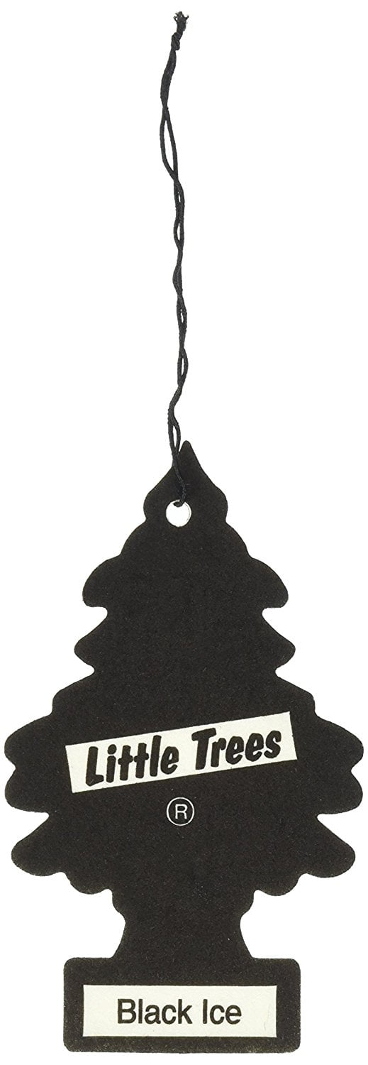 Car Air Fresheners Black Ice Scent (24 Pack), Pack of 24 Brand New