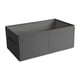 thumbnail image 4 of Cesta para guardar ropa, organizador de armario para ropa, edredones y sábanas. Gris, 4 of 9
