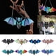 thumbnail image 5 of Matsuzay Colgante de decoración de murciélago de Halloween - Decoración para cualquier lugar Durable Práctico vitral Suncatcher Kits de decoración para fiestas C, 5 of 6
