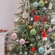 thumbnail image 4 of Farfi bola de Navidad ligera redonda de 8 cm con bolas de espuma de color brillante lanyard colgante de decoración navideña para fiestas, 4 of 5