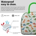 thumbnail image 3 of Womens White Cartoon Cute Dinosaurs Pattern Lunch Box for Work,Insulated Lunch Bag for Women,Loncheras Para Mujer,Leakproof Adult Lunch Bag for Work,Beach,Travel,Picnic,Camping, 3 of 7