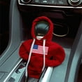 thumbnail image 4 of Car Gear Shift Hoodie, Universal Gear Shift Knob Cover, Car Interior Accessories And Decorations, USA Flag Gear Shifter Knob, Automotive Interior Cute Gadgets-Blue, 4 of 8