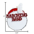 thumbnail image 6 of Personalized Marching Band Ornament - Music Teacher Ornament, Instrument Ornaments, Band Director Gifts, Marching Band Gifts, Santa's Marching Band - Marching Band Drum - Free Customization, 6 of 10