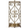thumbnail image 2 of Umbrella Rack Stand,Umbrella Rack for Entryway,Canes Walking Sticks,Cast Iron Bird Handle and Drip Tray (Antique Gold), 2 of 6