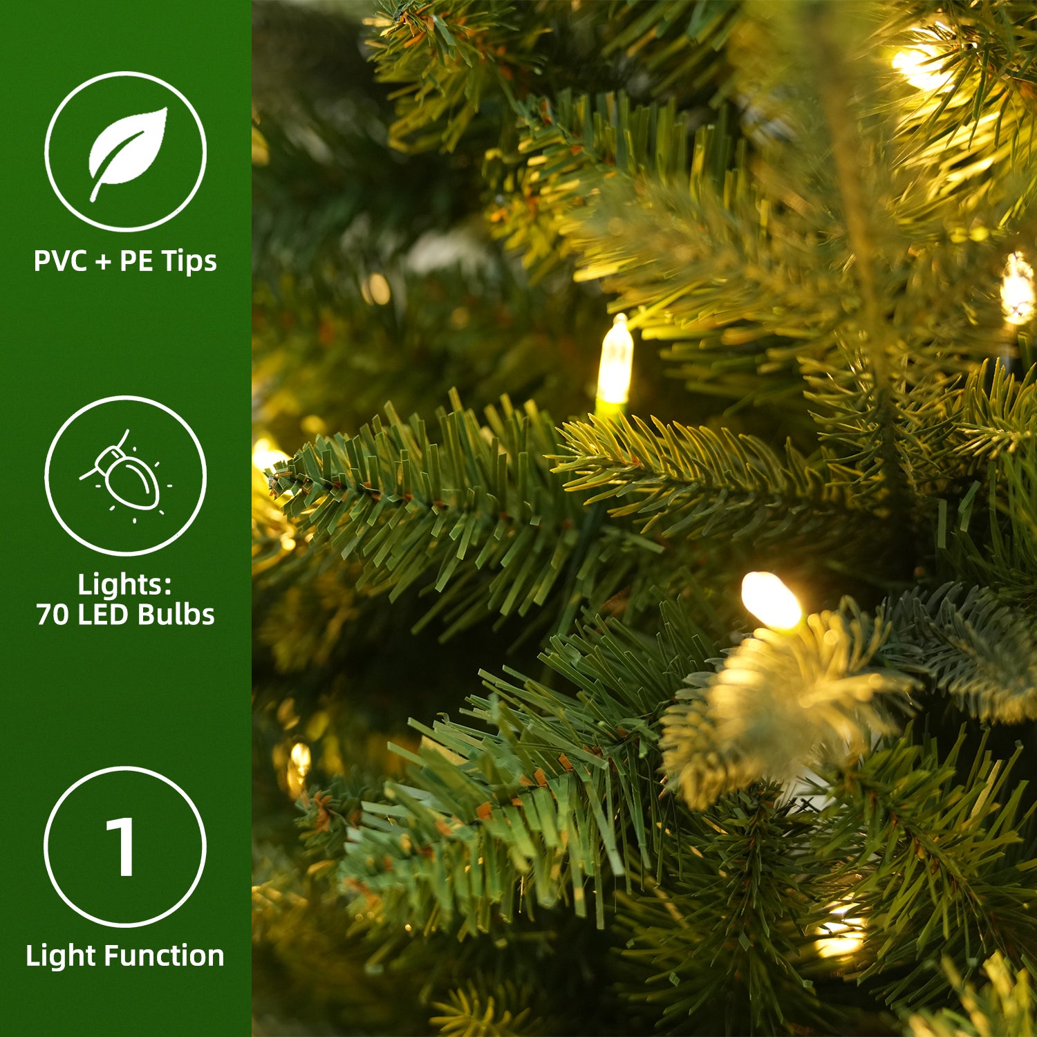 Vivatrees 3ft Pre-Lit Potted Christmas Tree photo 4