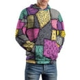 thumbnail image 5 of Colorful Patchwork Quilt Design Men's Women New Sweatshirt Hoodie Men's Plus Size Sweatshirt Hooded Sweatshirt 3d Printed Street Men's Cloth, 5 of 6