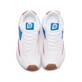 thumbnail image 2 of Gexuson Womens Walking Shoes Wide Width Barefoot Shoes Casual Non Slip Tennis Shoes Outdoor Sneakers 7 Wide,White Blue, 2 of 8